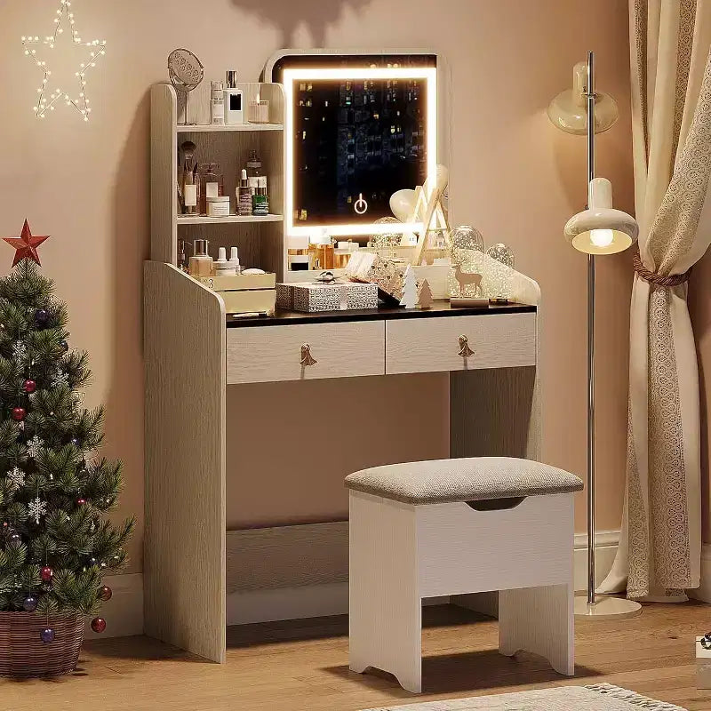 Coiffeuse avec miroir