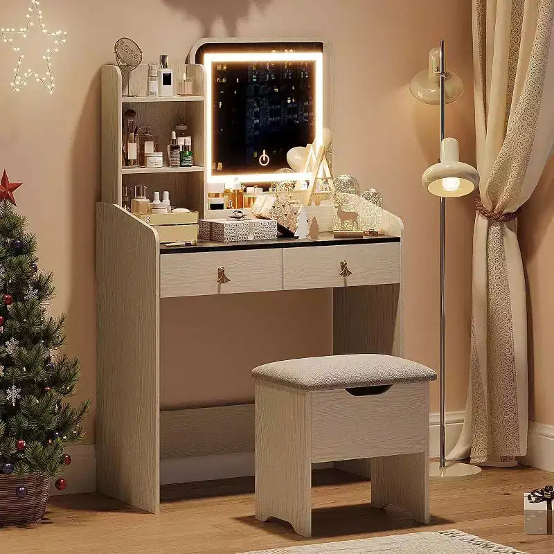 Coiffeuse avec miroir