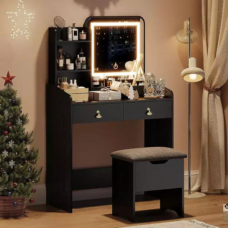 Coiffeuse avec miroir