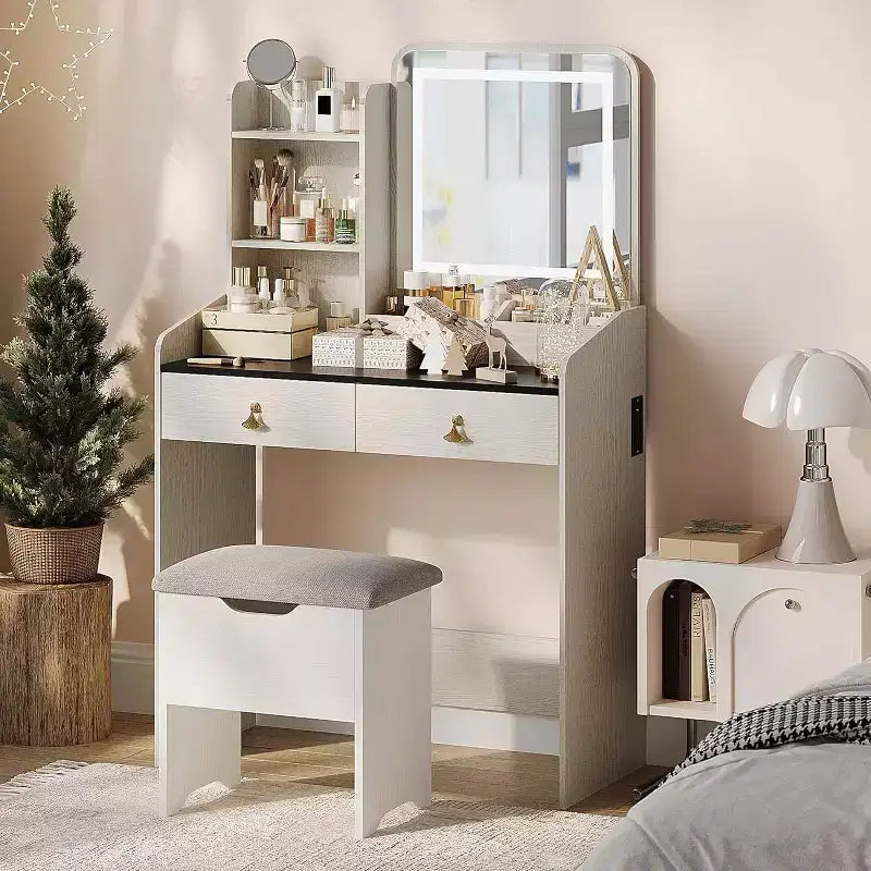 Coiffeuse avec miroir