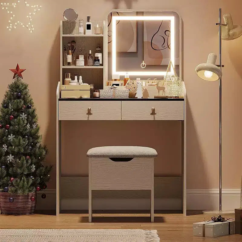 Coiffeuse avec miroir