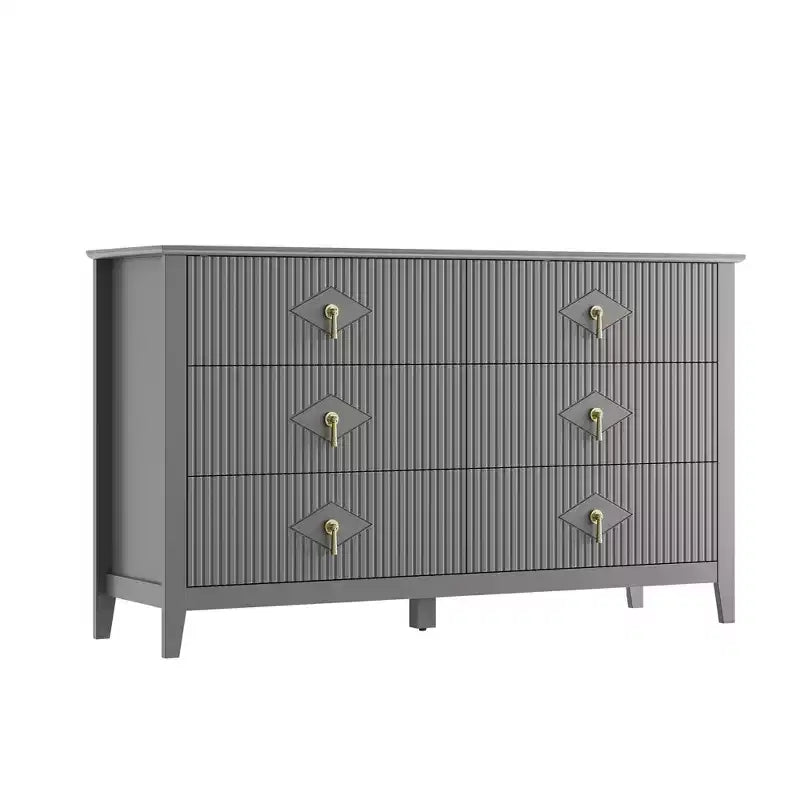 Armoire six tiroirs pour chambre à coucher avec tiroirs encastrés