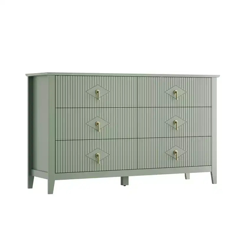Armoire six tiroirs pour chambre à coucher avec tiroirs encastrés