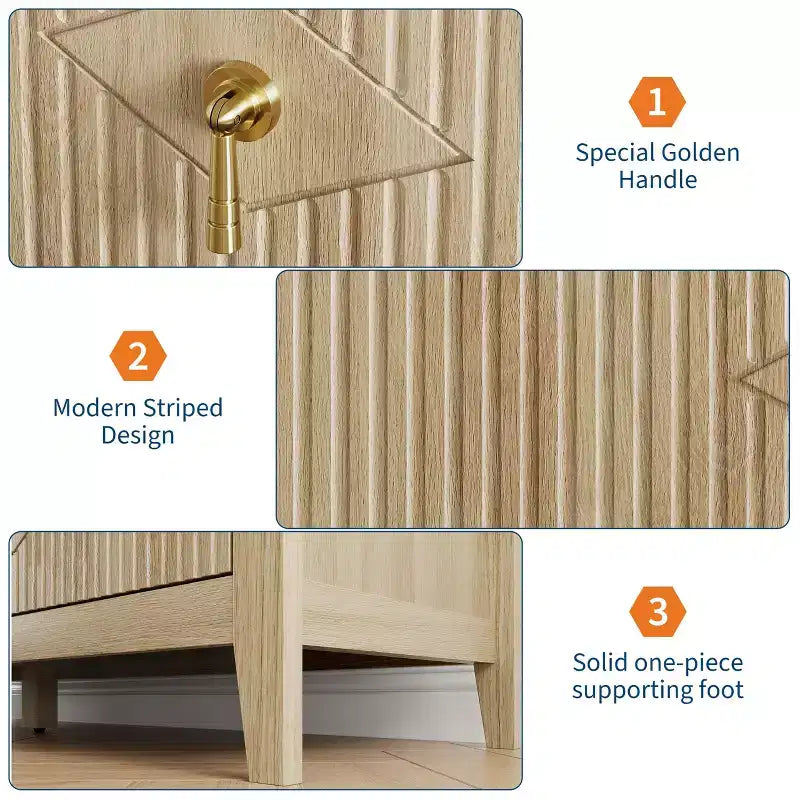 Armoire six tiroirs pour chambre à coucher avec tiroirs encastrés