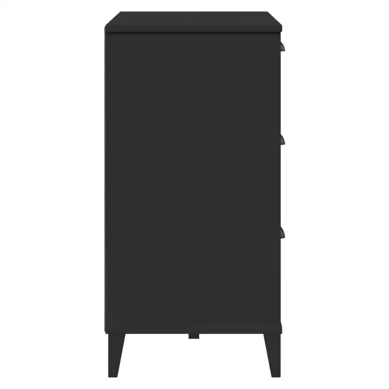 Meuble de Rangement à Tiroirs pour Salon en Pin Massif