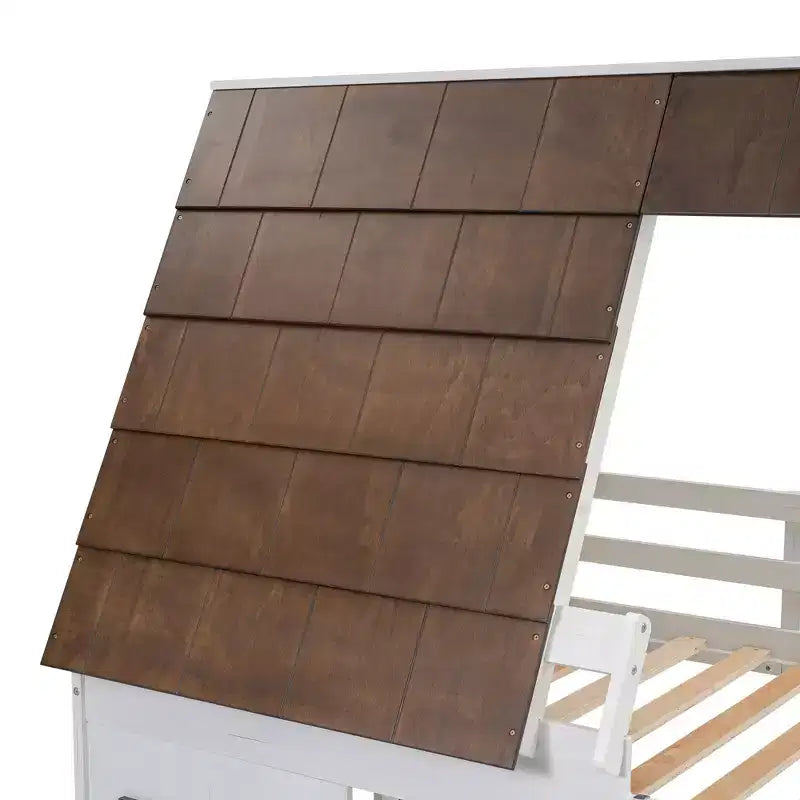 Lit mezzanine amusant pour chambre d'enfant avec échelle