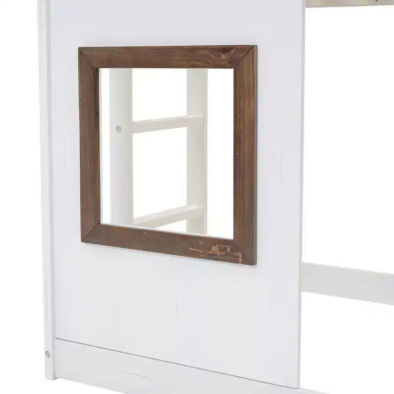 Lit mezzanine amusant pour chambre d'enfant avec échelle
