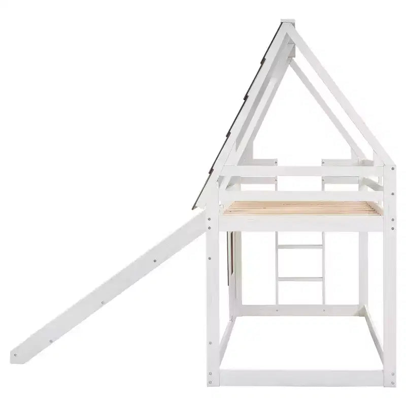 Lit mezzanine amusant pour chambre d'enfant avec échelle