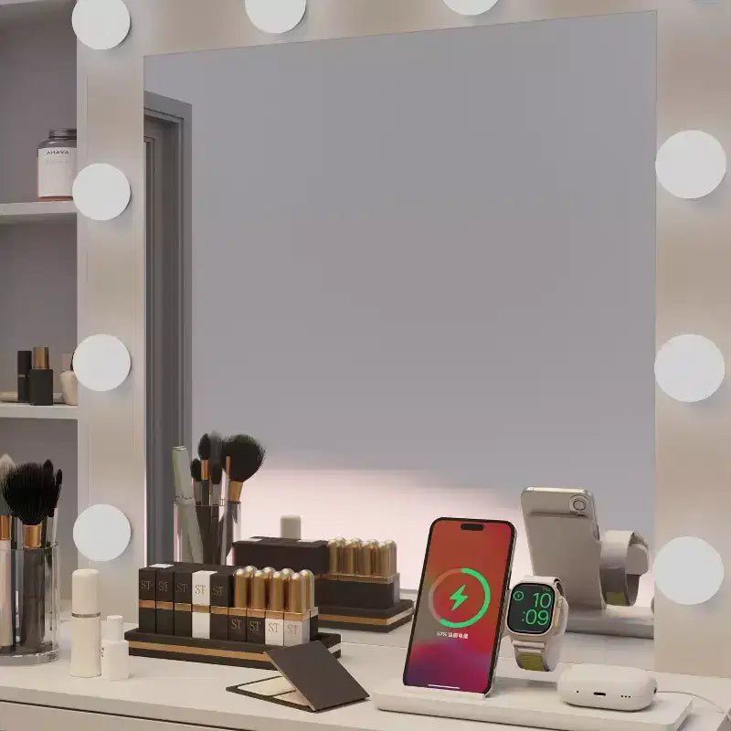 Coiffeuse miroir moderne