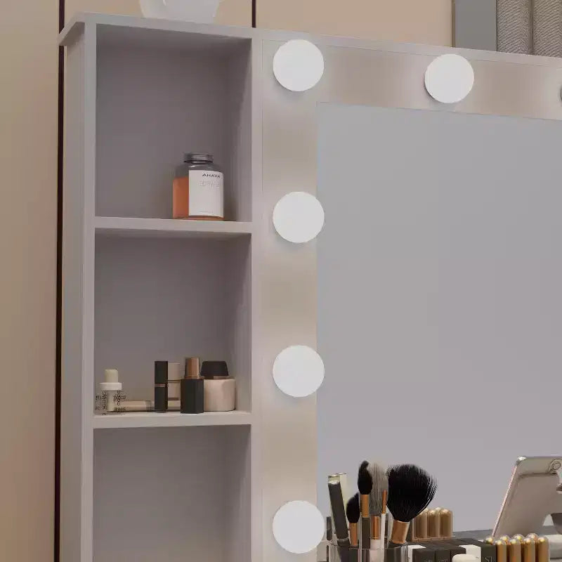 Coiffeuse miroir moderne