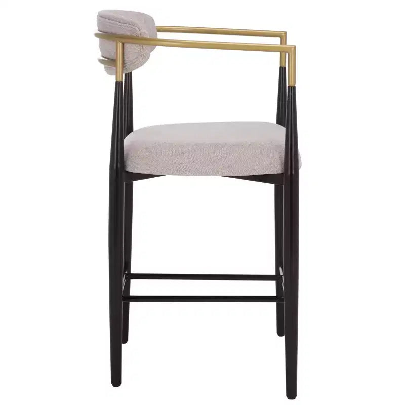 Tabouret de bar à accoudoirs
