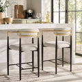 Tabouret de bar à accoudoirs