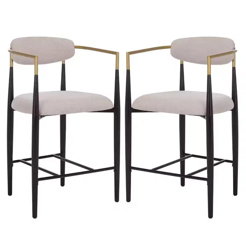 Tabouret de bar à accoudoirs