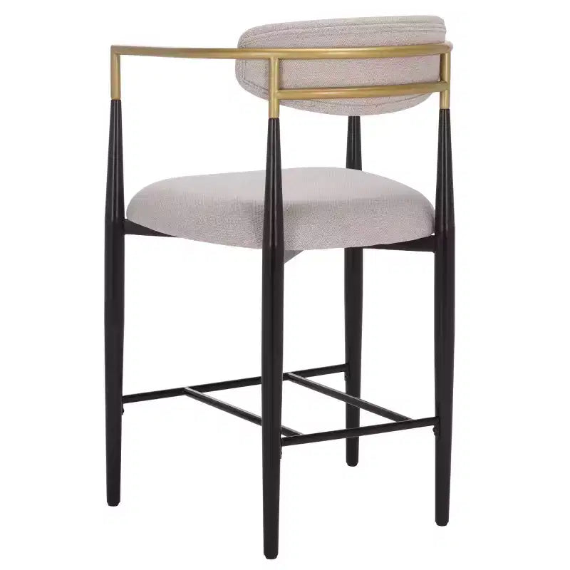 Tabouret de bar à accoudoirs